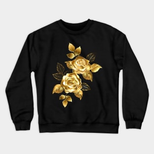 Gold roses Crewneck Sweatshirt